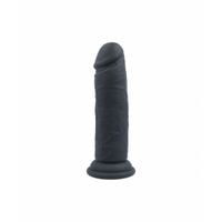 Realistyczne dildo Virgite R11 Czarny 14,4 cm