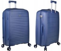 Duża walizka na kółkach z polipropylenu firmy SunBag model Aeris Horizon XL