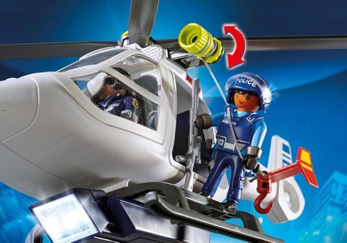 Helikopter policyjny z reflektorem LED 6921 na Arena.pl