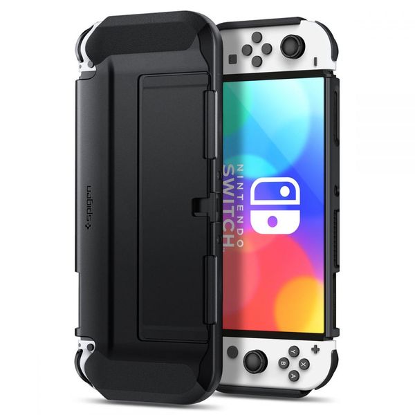 SPIGEN THIN FIT NINTENDO SWITCH OLED BLACK zdjęcie 1