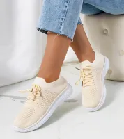 Beżowe sneakersy sportowe Michaela 37