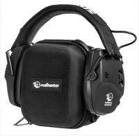 Słuchawki aktywne RealHunter ACTiVE ProShot BT Bluetooth czarne, tłumiki