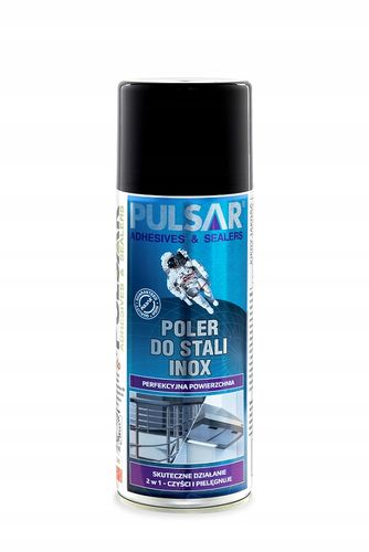 ŚRODEK DO CZYSZCZENIA STALI NIERDZEWNEJ PULSAR INOX NABŁYSZCZA 400 ml na Arena.pl