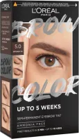 l'oréal paris brow color farba do brwi brązowa do 5 tygodni