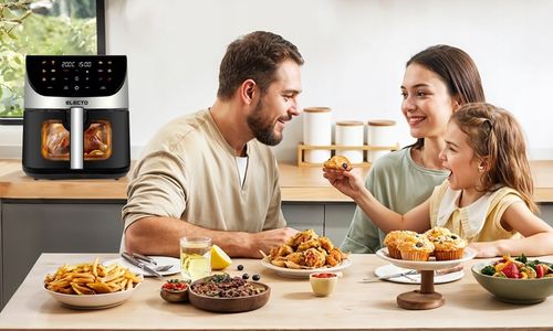 AIR FRYER FRYTKOWNICA BEZTŁUSZCZOWA DUŻA 8L 2000W APLIKACJA WIFI NA na Arena.pl