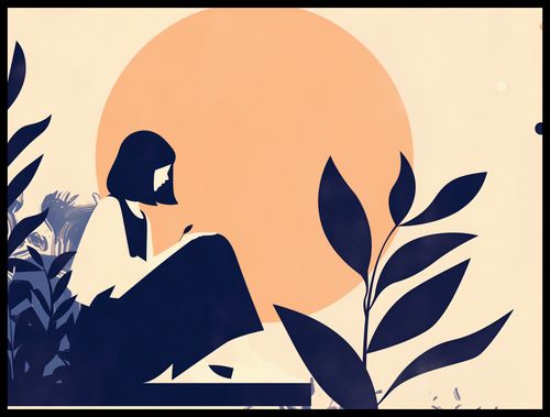 Plakat 80x60cm Kontemplacja na Arena.pl