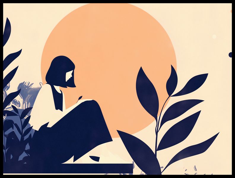 Plakat 80x60cm Kontemplacja zdjęcie 2