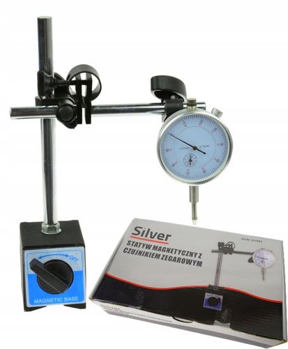 CZUJNIK ZEGAROWY+ STATYW MAGNETYCZNY DO SPRAWDZANIA BICIA TARCZ HAMULCOWYCH na Arena.pl