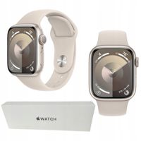 Smartwatch APPLE Watch Series 9 GPS 41mm Starlight S/M Oryginalny Nowy