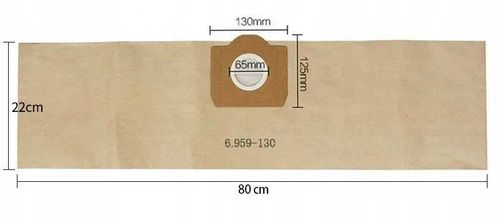 worek do odkurzaczy kärcher 6.959-130.0 - 10 szt. na Arena.pl