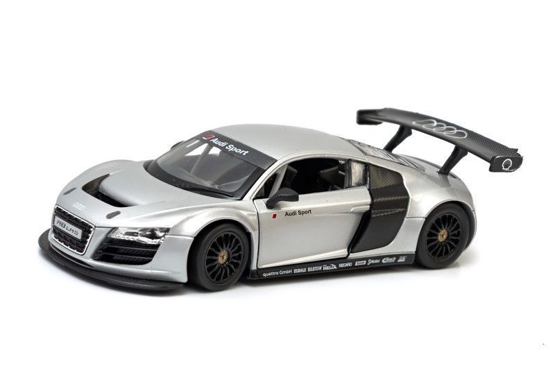 AUDI R8 LMS 56100 1:24 srebrny zdjęcie 1