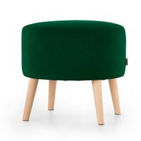 Pufa, Pufa Tapicerowana, Zieleń, Puf, Pufa okrągła, Podnóżek