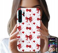 ETUI DO HUAWEI P30 PRO - CZERWONE WSTĄŻKI WSTĄŻKA MODNE WZORY