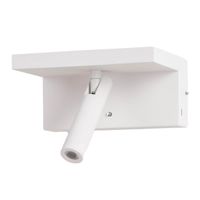 Ścienna lampa regulowana HYLLA AZ5911 Azzardo 5W 3000K metal biała