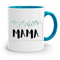 Kubek Błękitny Dla Mamy Matki Mama Prezent Z Nadrukiem Ze Zdjęciem