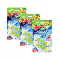 Tytan 3w1 kostka do WC ACTION3 lemon 6x40g PROMO