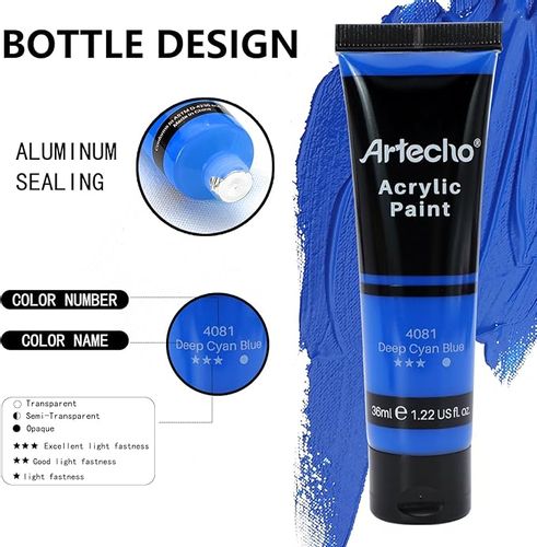 Zestaw farb akrylowych Artecho 18 x 36 ml na Arena.pl