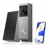 Ezviz EP3x Pro Wideodomofon 2K Podwójna Kamera Zasilanie Solarne
