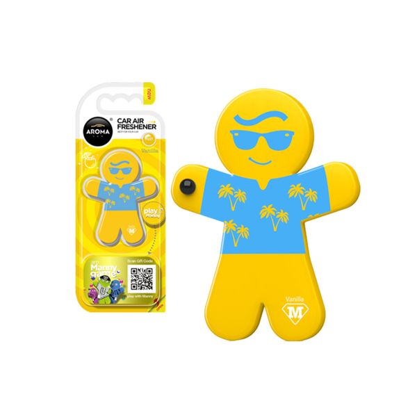 Zapach Aroma Car Polymer Manny Vanilla zdjęcie 1