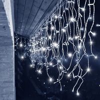 SOPLE LED KURTYNA BIAŁE ZIMNE 4,6M HURT Lampki Choinkowe