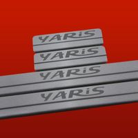 Listwa progowa TOYOTA YARIS MK3 Stal nierdzewna 304 mat 4szt