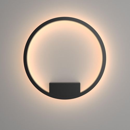 Kinkiet ścienny Rim MOD058WL-L25B3K LED 25W ring czarny na Arena.pl