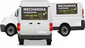 Reklama Naklejka na samochód MECHANIKA POJAZDOWA