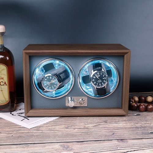 rotomat szkatułka etui automatyczne na 2 zegarki drewno 24x12x15cm pd146 na Arena.pl