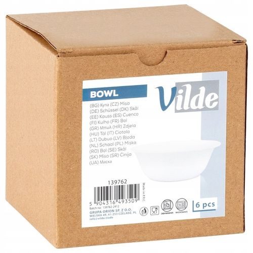 6x Miska MISECZKA salaterka na surówki przekąski przystawki desery 300 ml na Arena.pl