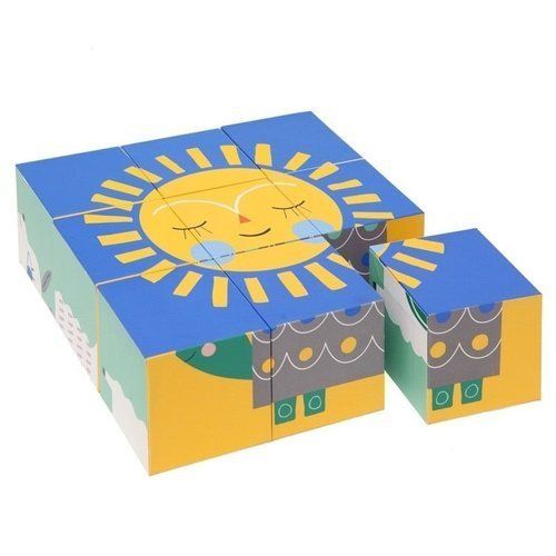 Petit Monkey Peanut i Friends klocki puzzle 9 ele. na Arena.pl