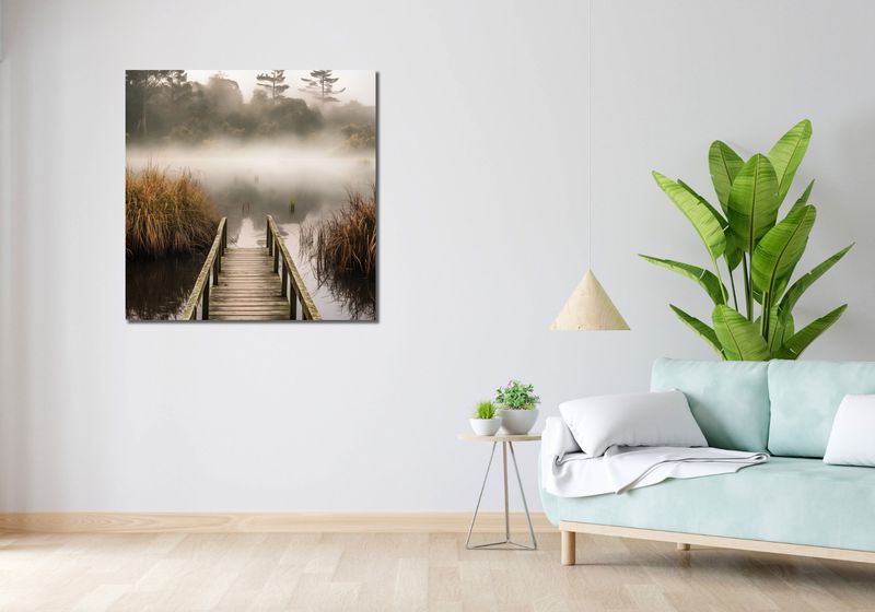 Obraz 90x90cm Most do Tajemnicy zdjęcie 2