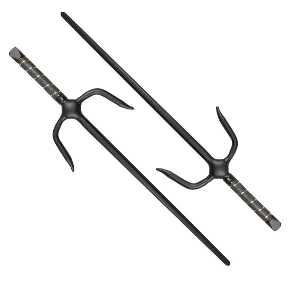 Sztylety Sai Master Octagon 54 cm Czarne zdjęcie 1