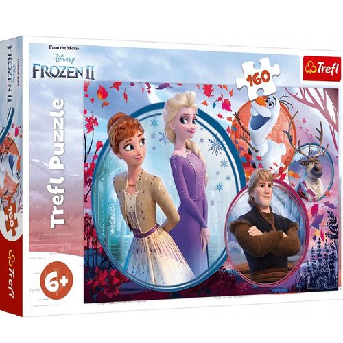 Puzzle 160 Siostrzana Przygoda Frozen 2   15374 na Arena.pl