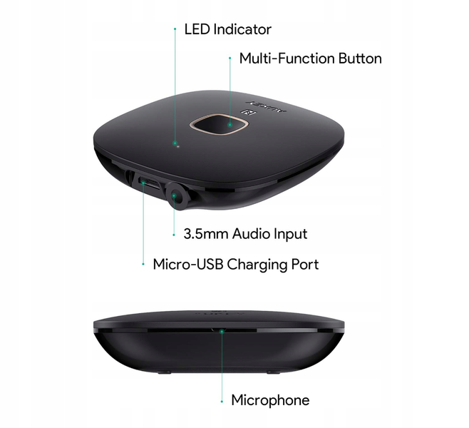 Adapter Bluetooth AUKEY BR-C16 zdjęcie 2