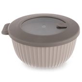 Miska Kuchenna z Pokrywką do Mieszania Miksowania Wyrabiania Ciasta 0,5L
