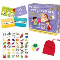 Gra planszowa Zabawy przedszkolaka Lacerta