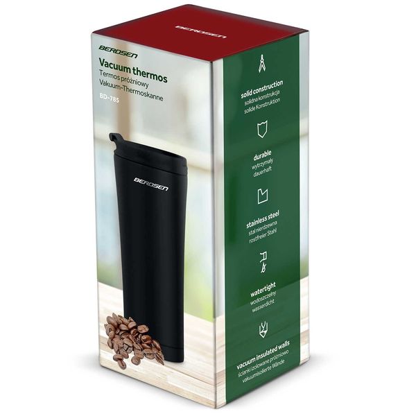 Termos próżniowy 470 ml BD-785 czarny zdjęcie 5