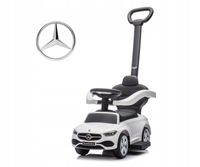 Milly Mally Pojazd z rączką MERCEDES C-Class White barierki rączka oparcie