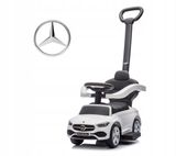 Milly Mally Pojazd z rączką MERCEDES C-Class White barierki rączka oparcie
