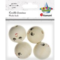 koral drew.30mm/4szt smile 0175