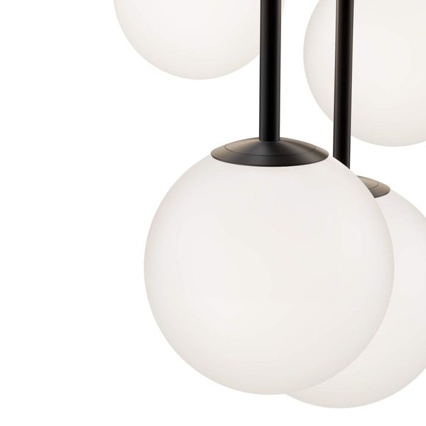 Nowoczesna wisząca lampa Basic Form MOD321PL-05B balls czarne zdjęcie 4