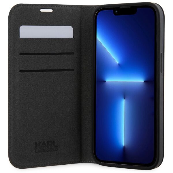 Etui Karl Lagerfeld do iPhone 14 Pro, Czarny zdjęcie 4