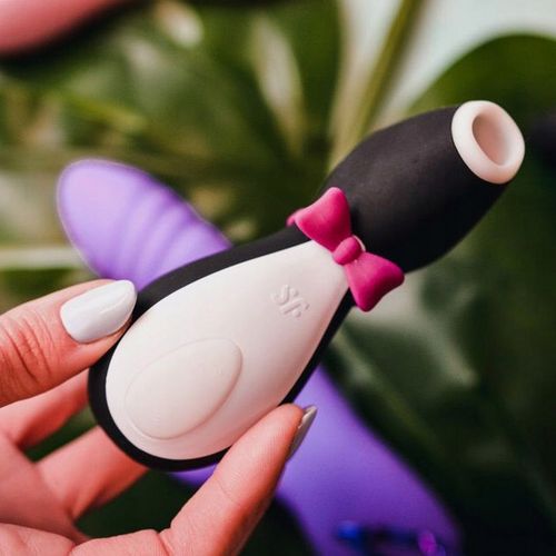 Wibrator damski PINGWINEK masażer dla kobiet do łechtaczki ORYGINALNY 100 % na Arena.pl