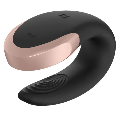 satisfyer double love black - model dla par, sterowanie aplikacją i pilotem na Arena.pl