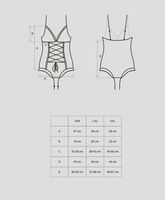 body damskie slevika body l/xl. piękne elastyczne, sznurowane.