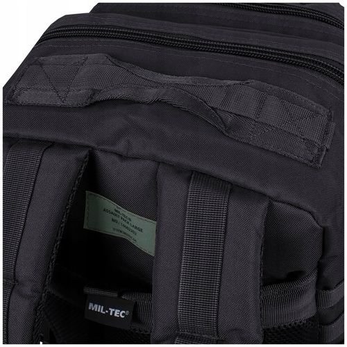 Plecak wojskowy taktyczny militarny Mil-Tec Large Assault Pack 36 l Black na Arena.pl