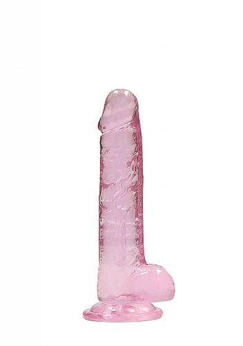 7 / 18 cm Realistic Dildo With Balls   Pink na Arena.pl