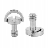 śruba statywowa 1/4" cala 15 mm do aparatu kamery fotograficzna