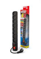 Listwa Zasilająca Acar S8 8 Gniazd 3m Antyprzepięciowa 230V z Uziemieniem