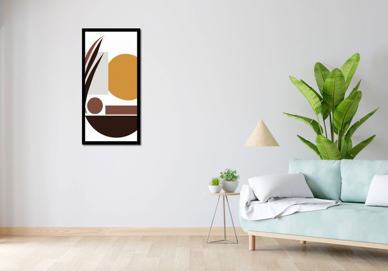 Plakat 50x100cm Stylizacja Roślin zdjęcie 4